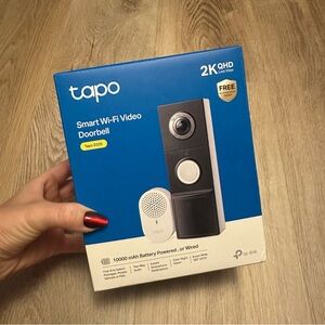 Tapo 2K QHD Smart Wi-Fi Video Doorbell